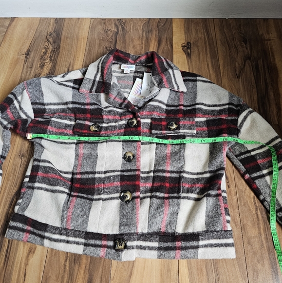 Lularoe Berlin Jacket Plaid XS - Picture 3 of 7